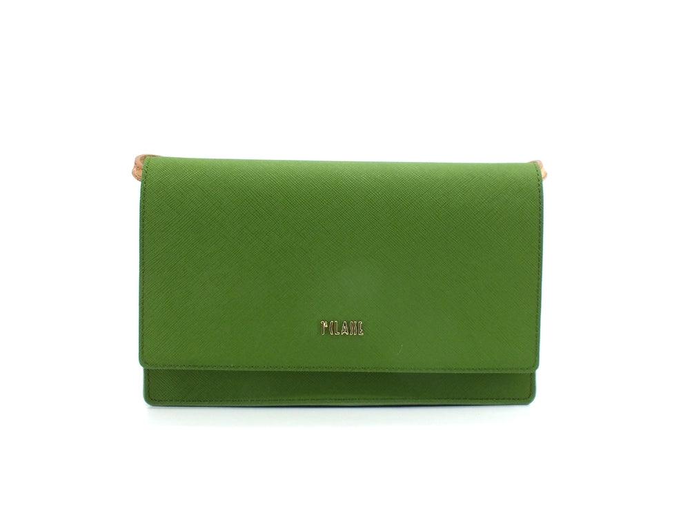 ALVIERO MARTINI 1° CLASSE Borsa Pochette Tracolla Grass Green Verde PH53-9407 - Sandrini Calzature e Abbigliamento
