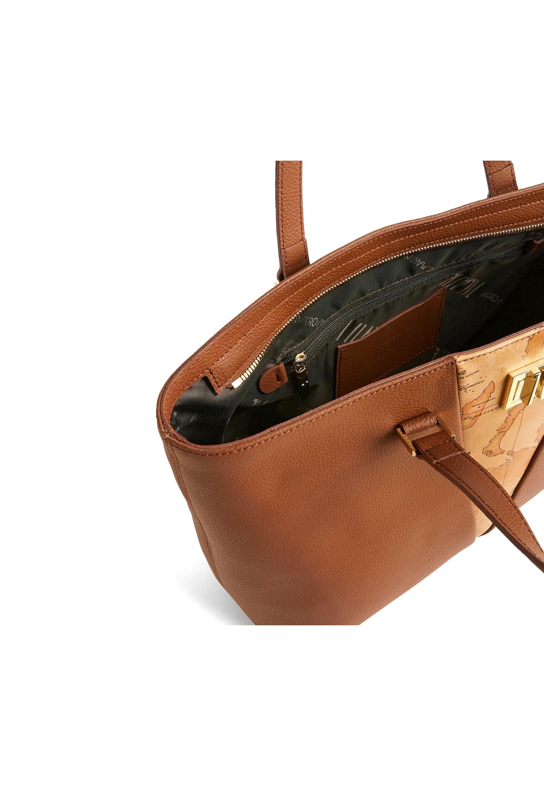 ALVIERO MARTINI 1° CLASSE Borsa Shopping Bag Chestnut GT83-8587 - Sandrini Calzature e Abbigliamento