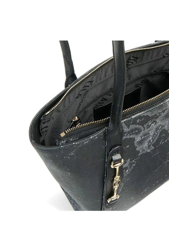 ALVIERO MARTINI 1° CLASSE Borsa Shopping Black GT63-N611 - Sandrini Calzature e Abbigliamento