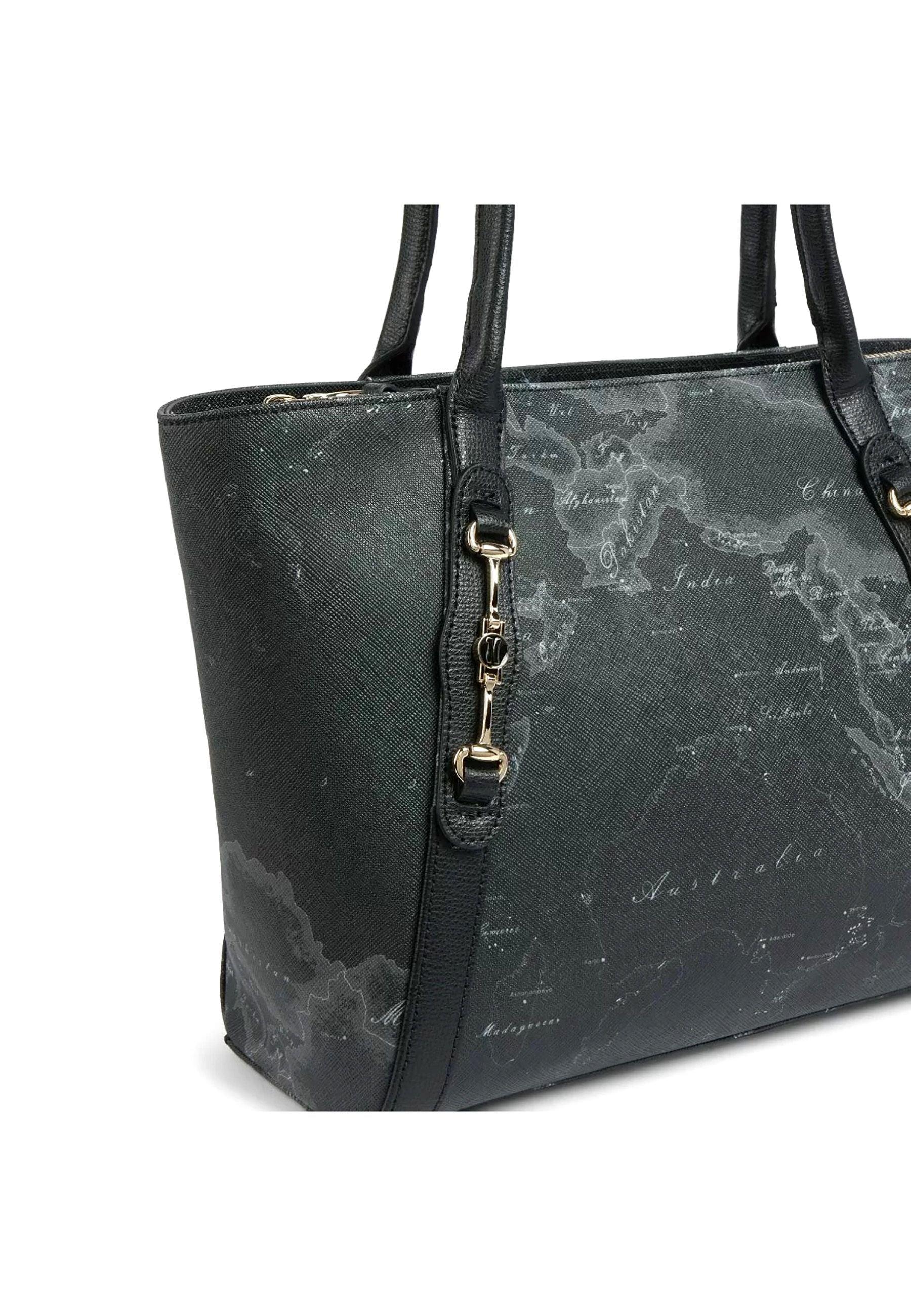ALVIERO MARTINI 1° CLASSE Borsa Shopping Black GT63-N611 - Sandrini Calzature e Abbigliamento