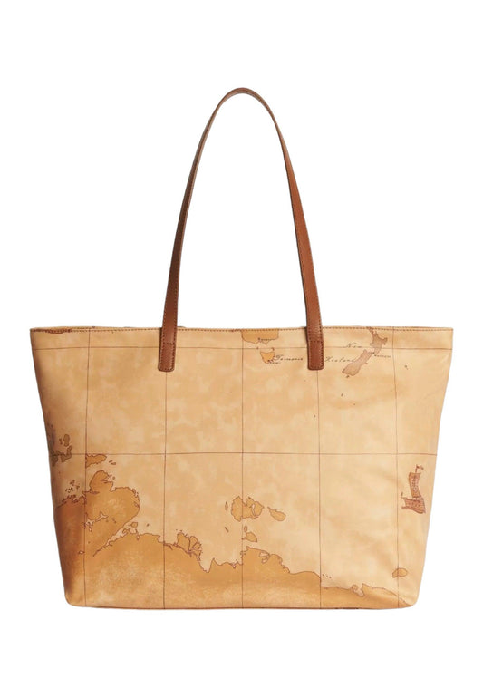 ALVIERO MARTINI 1° CLASSE Borsa Shopping Chestnut Beige GV76-S578 - Sandrini Calzature e Abbigliamento