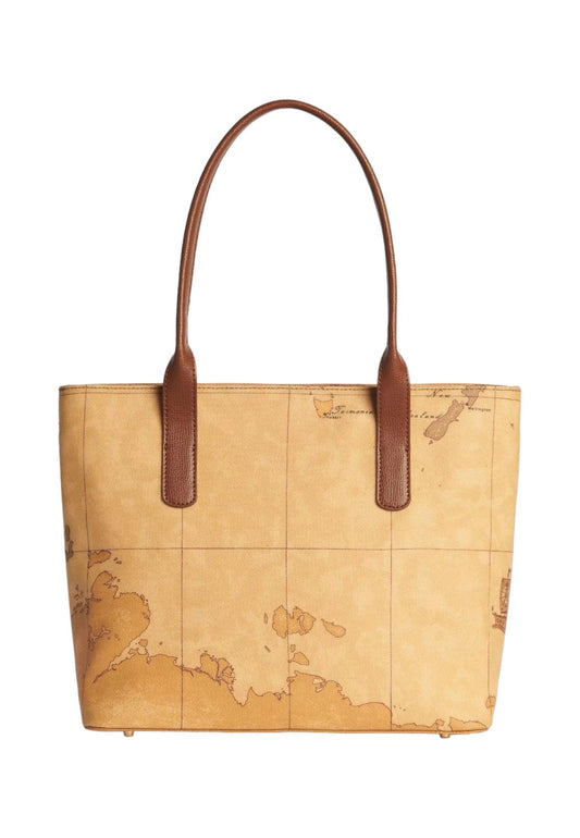 ALVIERO MARTINI 1° CLASSE Borsa Shopping Chestnut Beige GZ01-G611 - Sandrini Calzature e Abbigliamento