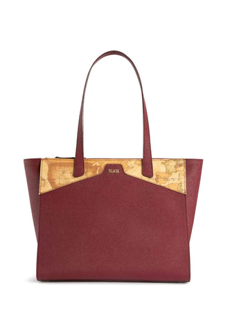 ALVIERO MARTINI 1° CLASSE Borsa Shopping Large Cabernet Rosso GV69-9407 - Sandrini Calzature e Abbigliamento