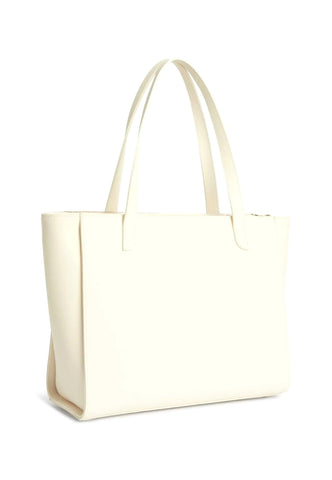 ALVIERO MARTINI 1° CLASSE Borsa Shopping Large White Cotton GU89-9407 - Sandrini Calzature e Abbigliamento