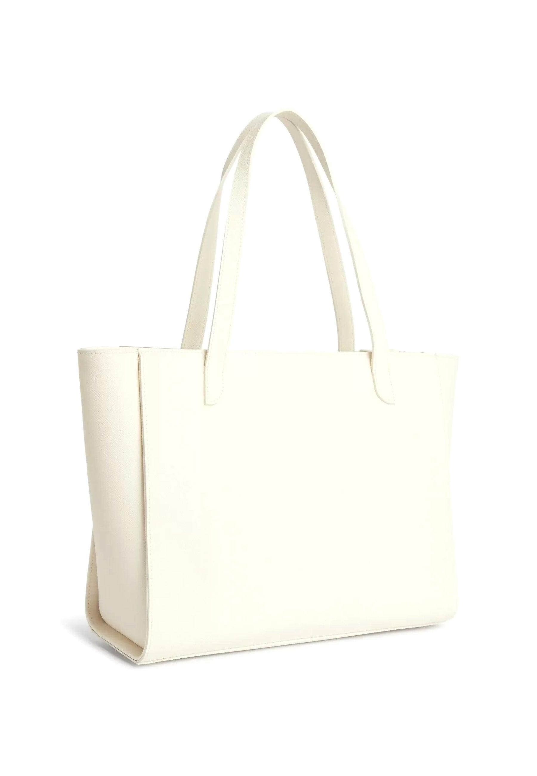 ALVIERO MARTINI 1° CLASSE Borsa Shopping Large White Cotton GU89-S407 - Sandrini Calzature e Abbigliamento