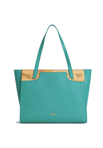 ALVIERO MARTINI 1° CLASSE Borsa Shopping Medium Palm Leaf GU90-9407 - Sandrini Calzature e Abbigliamento
