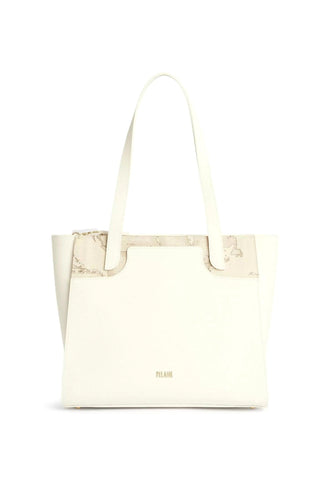 ALVIERO MARTINI 1° CLASSE Borsa Shopping White Cotton GU90-S407 - Sandrini Calzature e Abbigliamento