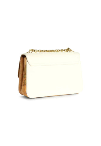 ALVIERO MARTINI 1° CLASSE Borsa Shoulder White Cotton GV01-T407 - Sandrini Calzature e Abbigliamento