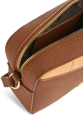 ALVIERO MARTINI 1° CLASSE Borsa Tracolla Alba Reporter Castagna GT38-9407 - Sandrini Calzature e Abbigliamento