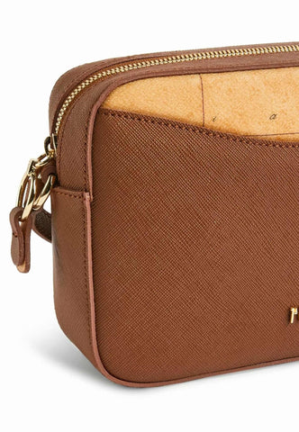 ALVIERO MARTINI 1° CLASSE Borsa Tracolla Alba Reporter Castagna GT38-9407 - Sandrini Calzature e Abbigliamento