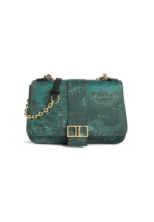 ALVIERO MARTINI 1° CLASSE Borsa Tracolla Bottle Green GT58-T761 - Sandrini Calzature e Abbigliamento