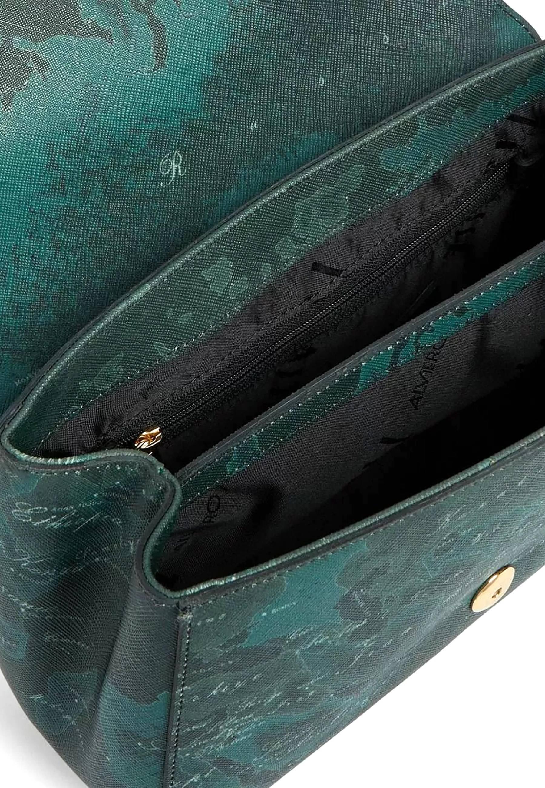 ALVIERO MARTINI 1° CLASSE Borsa Tracolla Bottle Green GT58-T761 - Sandrini Calzature e Abbigliamento