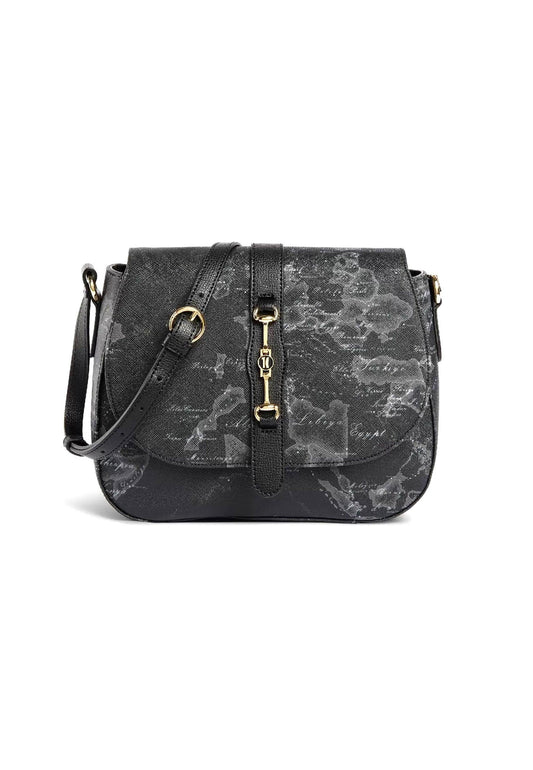 ALVIERO MARTINI 1° CLASSE Borsa Tracolla Shoulder Black GT66-N611 - Sandrini Calzature e Abbigliamento
