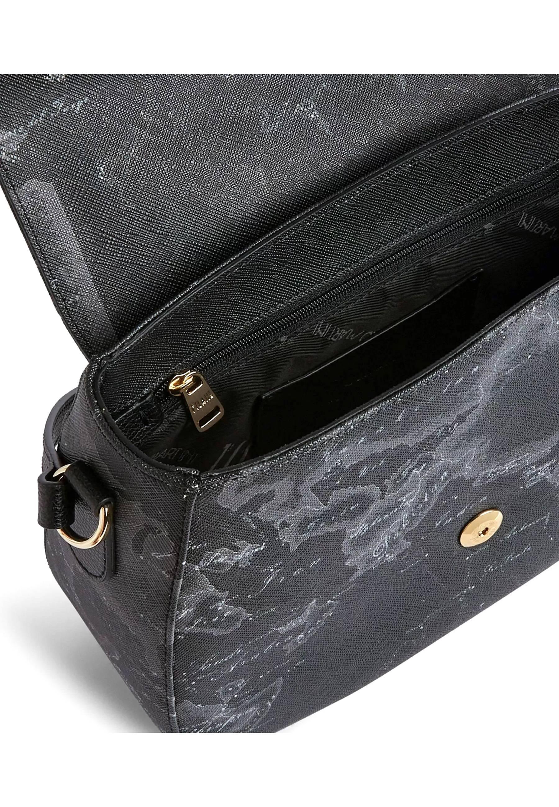 ALVIERO MARTINI 1° CLASSE Borsa Tracolla Shoulder Black GT66-N611 - Sandrini Calzature e Abbigliamento