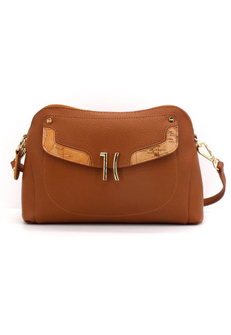 ALVIERO MARTINI 1° CLASSE Borsa Tracolla Shoulder Chestnut GT30-5206 - Sandrini Calzature e Abbigliamento
