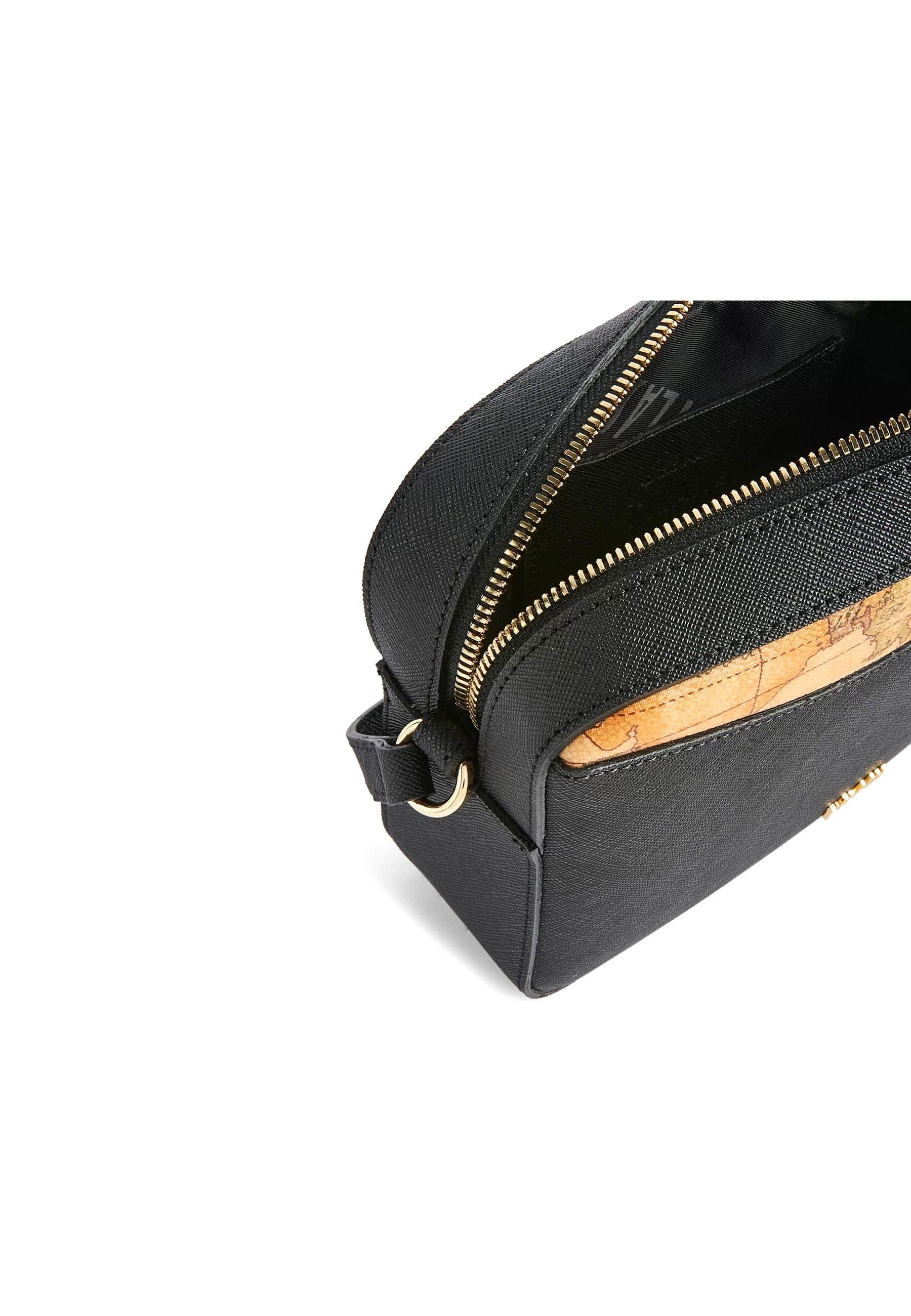 ALVIERO MARTINI 1° CLASSE Borsa Tracolla Small Reporter Black GT38-9407 - Sandrini Calzature e Abbigliamento