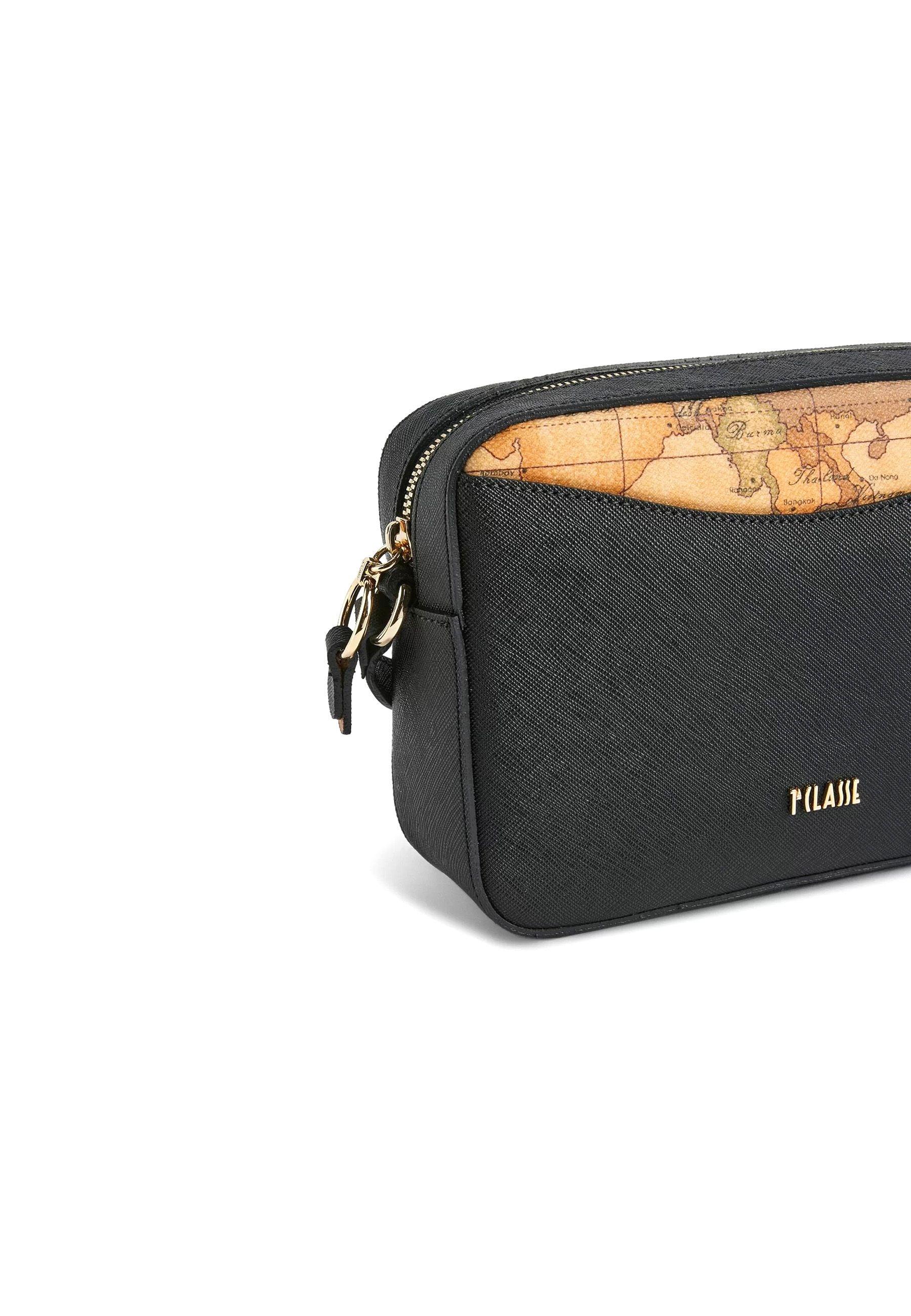 ALVIERO MARTINI 1° CLASSE Borsa Tracolla Small Reporter Black GT38-9407 - Sandrini Calzature e Abbigliamento