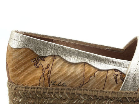 ALVIERO MARTINI 1° CLASSE Espadrillas Geo Beige Natural Z0196-391N - Sandrini Calzature e Abbigliamento