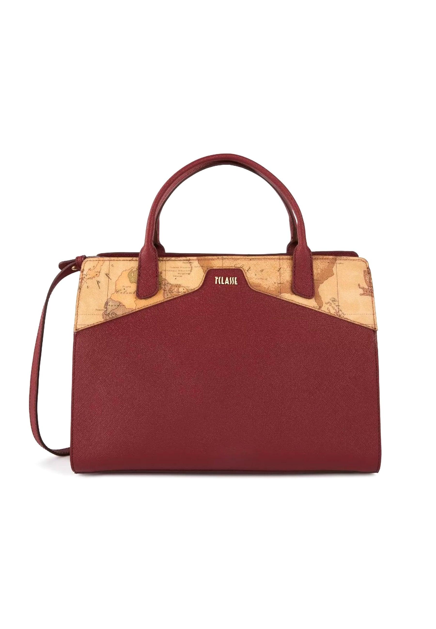 ALVIERO MARTINI 1° CLASSE Large Hand Bag Borsa Cabernet Bordeaux GV67-9407 - Sandrini Calzature e Abbigliamento