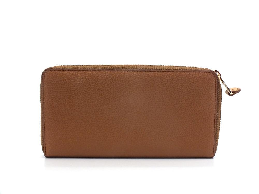 ALVIERO MARTINI 1° CLASSE Portafoglio Zip Around Marrone Tobacco PG73-8587 - Sandrini Calzature e Abbigliamento