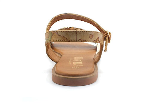 ALVIERO MARTINI 1° CLASSE Sandalo Flat Listini Geo Beige Natural Z0154-9750 - Sandrini Calzature e Abbigliamento