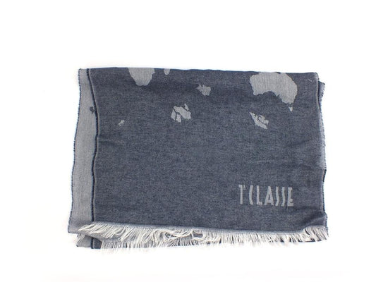 ALVIERO MARTINI 1° CLASSE Sciarpa Foulard 40*180 Geo Navy Blue S244-C213 - Sandrini Calzature e Abbigliamento