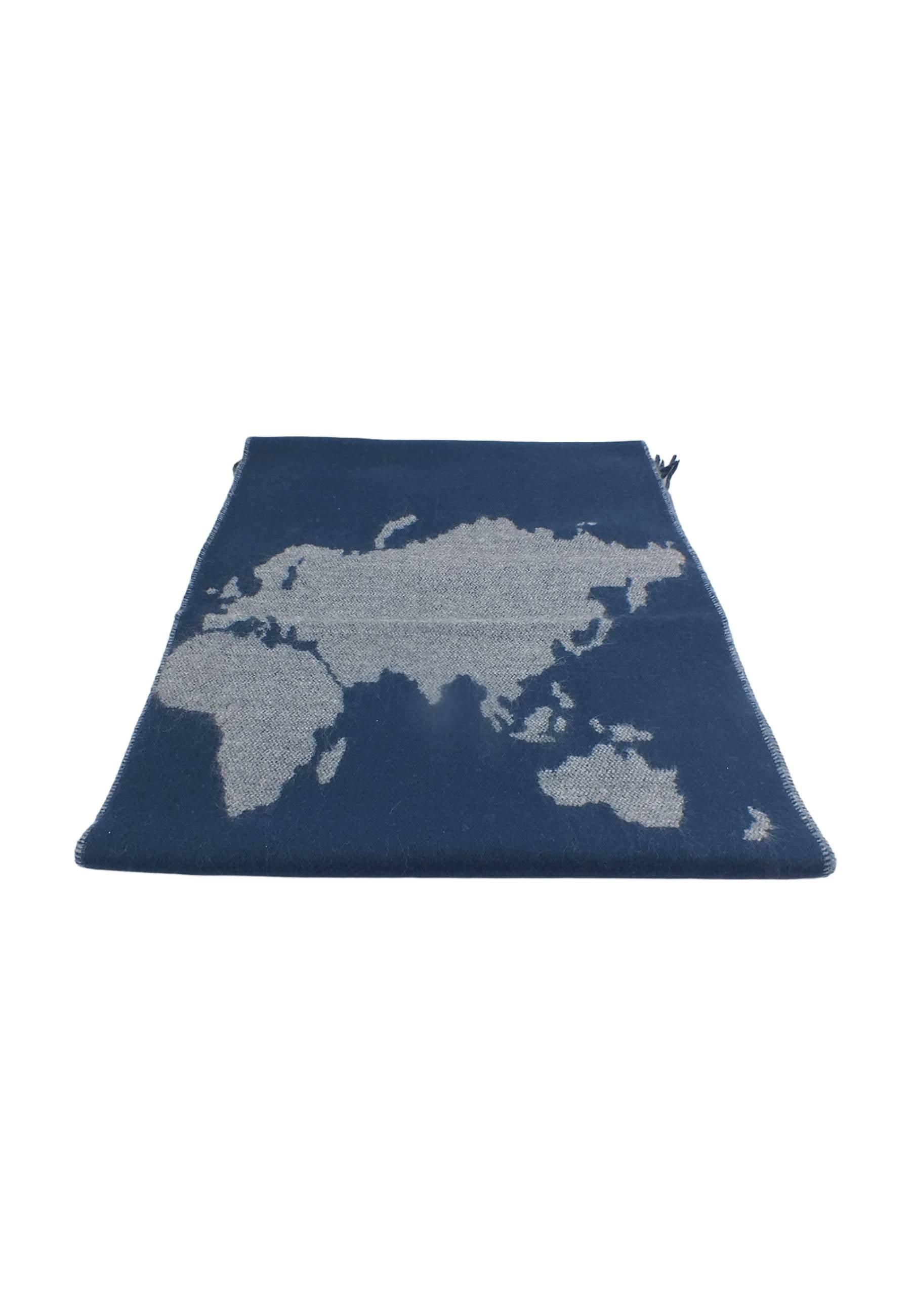 ALVIERO MARTINI 1° CLASSE Sciarpa Geo Avio Blue S274-C162 - Sandrini Calzature e Abbigliamento