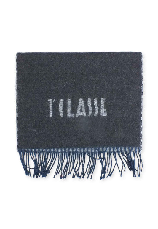 ALVIERO MARTINI 1° CLASSE Sciarpa Geo Blu Charcoal S274-C162 - Sandrini Calzature e Abbigliamento