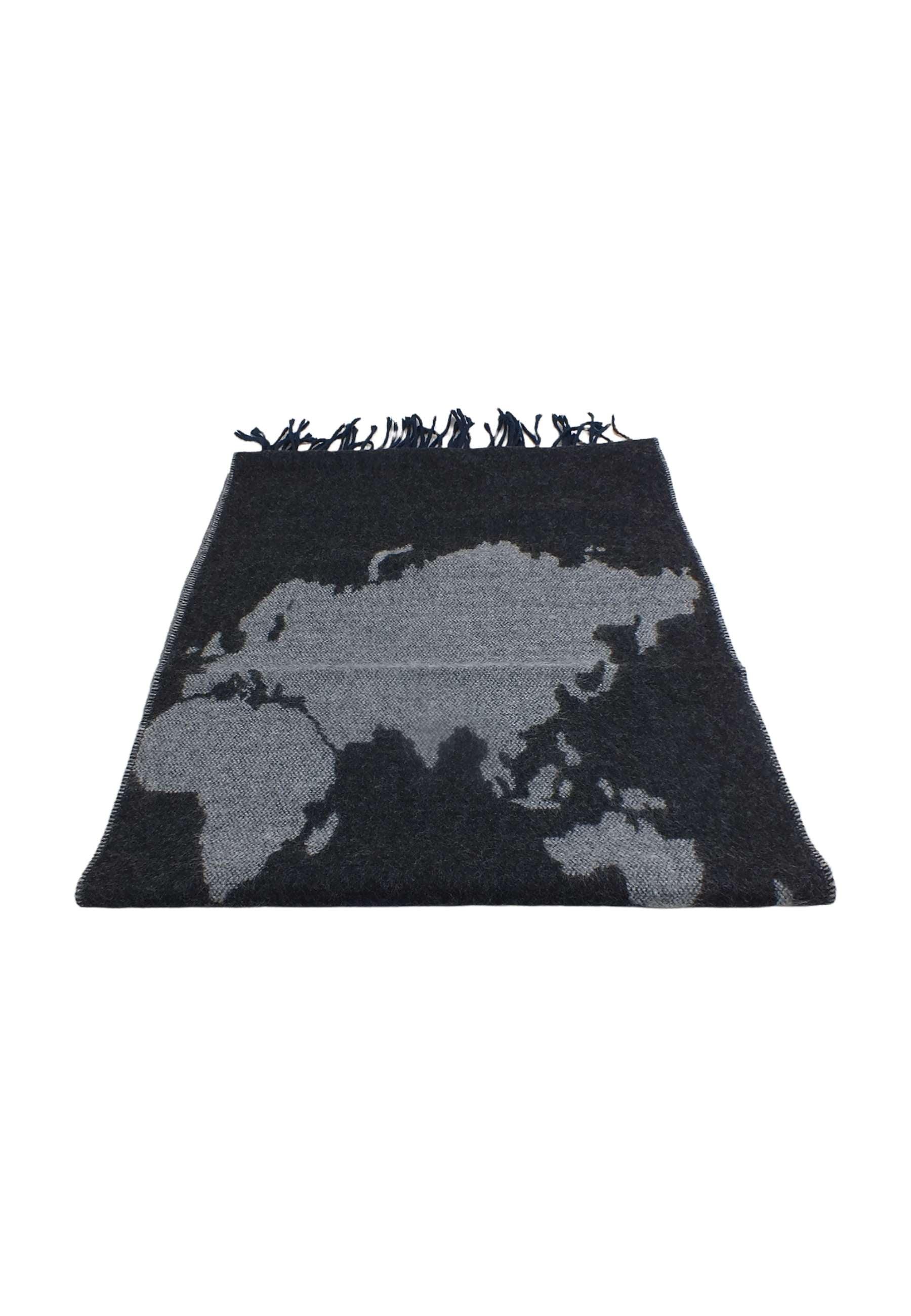 ALVIERO MARTINI 1° CLASSE Sciarpa Geo Blu Charcoal S274-C162 - Sandrini Calzature e Abbigliamento