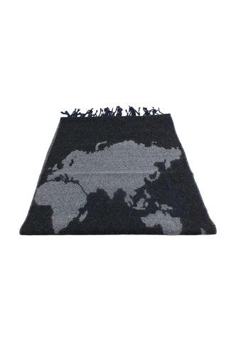 ALVIERO MARTINI 1° CLASSE Sciarpa Geo Blu Charcoal S274-C162 - Sandrini Calzature e Abbigliamento