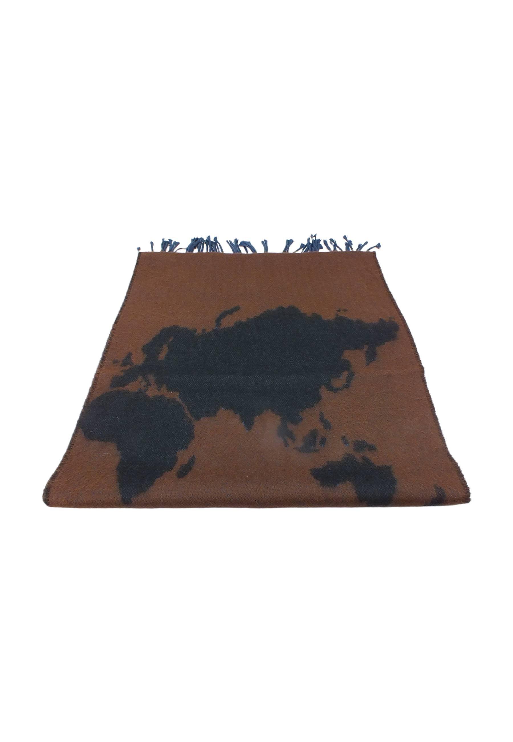 ALVIERO MARTINI 1° CLASSE Sciarpa Geo Dark Brown S274-C162 - Sandrini Calzature e Abbigliamento