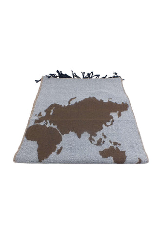 ALVIERO MARTINI 1° CLASSE Sciarpa Geo Grigio Mud Color S274-C162 - Sandrini Calzature e Abbigliamento