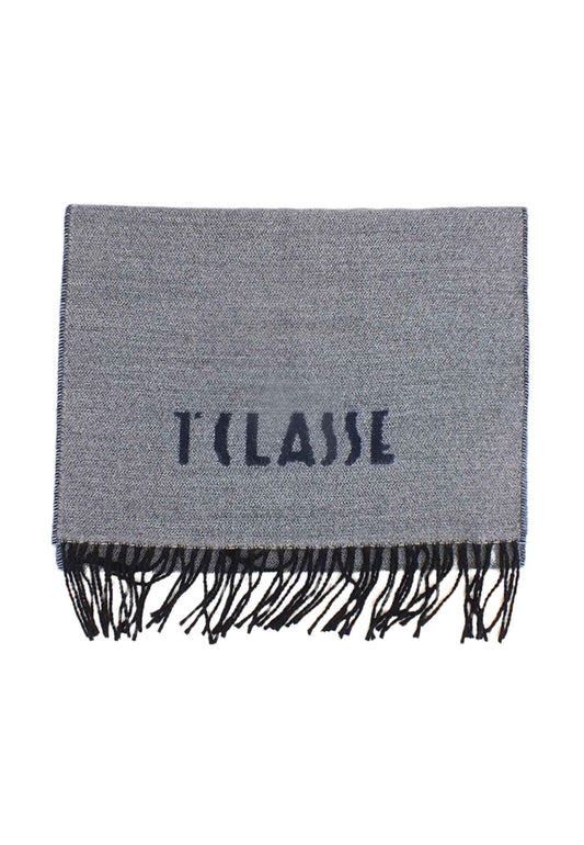 ALVIERO MARTINI 1° CLASSE Sciarpa Logo Grey Blue S276-N001 - Sandrini Calzature e Abbigliamento