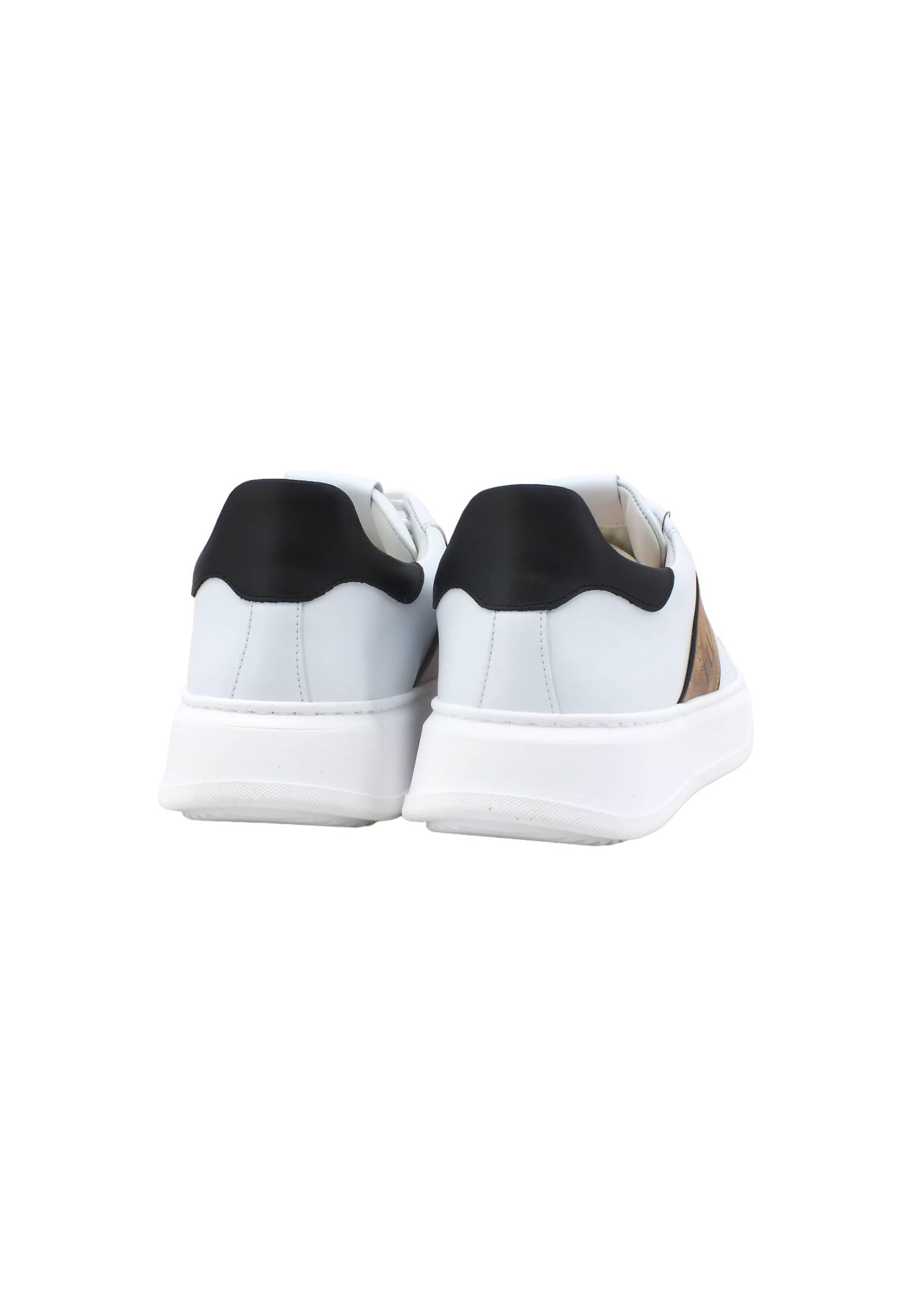 ALVIERO MARTINI 1° CLASSE Sneaker Banda Geo Uomo White ZU066-578B - Sandrini Calzature e Abbigliamento