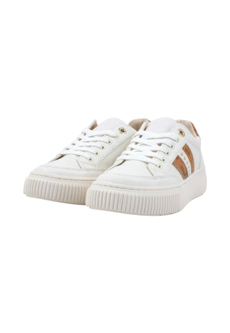 ALVIERO MARTINI 1° CLASSE Sneaker Borchie Donna White Beige Geo N1512-0289 - Sandrini Calzature e Abbigliamento