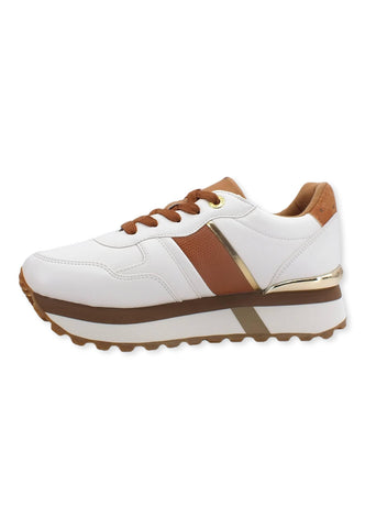ALVIERO MARTINI 1° CLASSE Sneaker Donna Bande Geo White N1325-0193 - Sandrini Calzature e Abbigliamento
