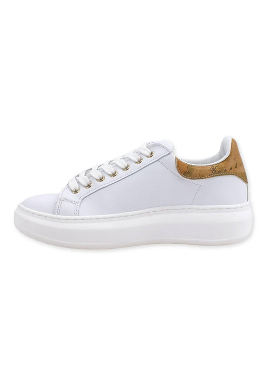 ALVIERO MARTINI 1° CLASSE Sneaker Donna Bande Geo White Z0413-578 - Sandrini Calzature e Abbigliamento