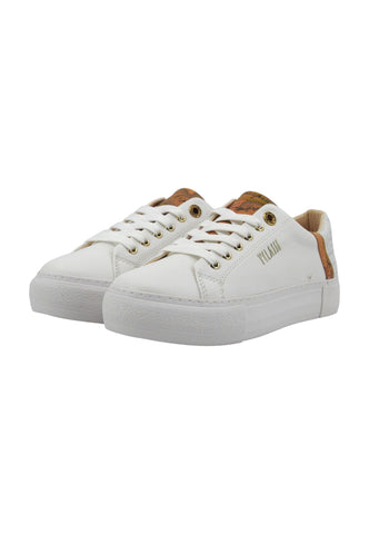 ALVIERO MARTINI 1° CLASSE Sneaker Donna Bianco Geo Beige N1817-0289 - Sandrini Calzature e Abbigliamento