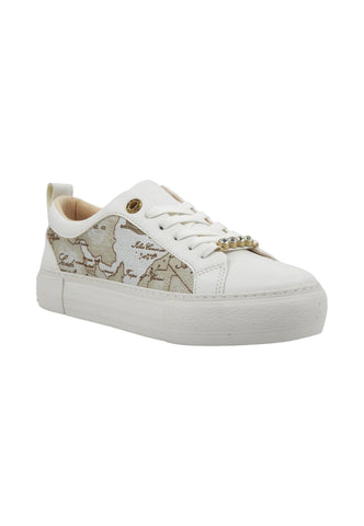 ALVIERO MARTINI 1° CLASSE Sneaker Donna Bianco Geo Safari N1815-0558 - Sandrini Calzature e Abbigliamento