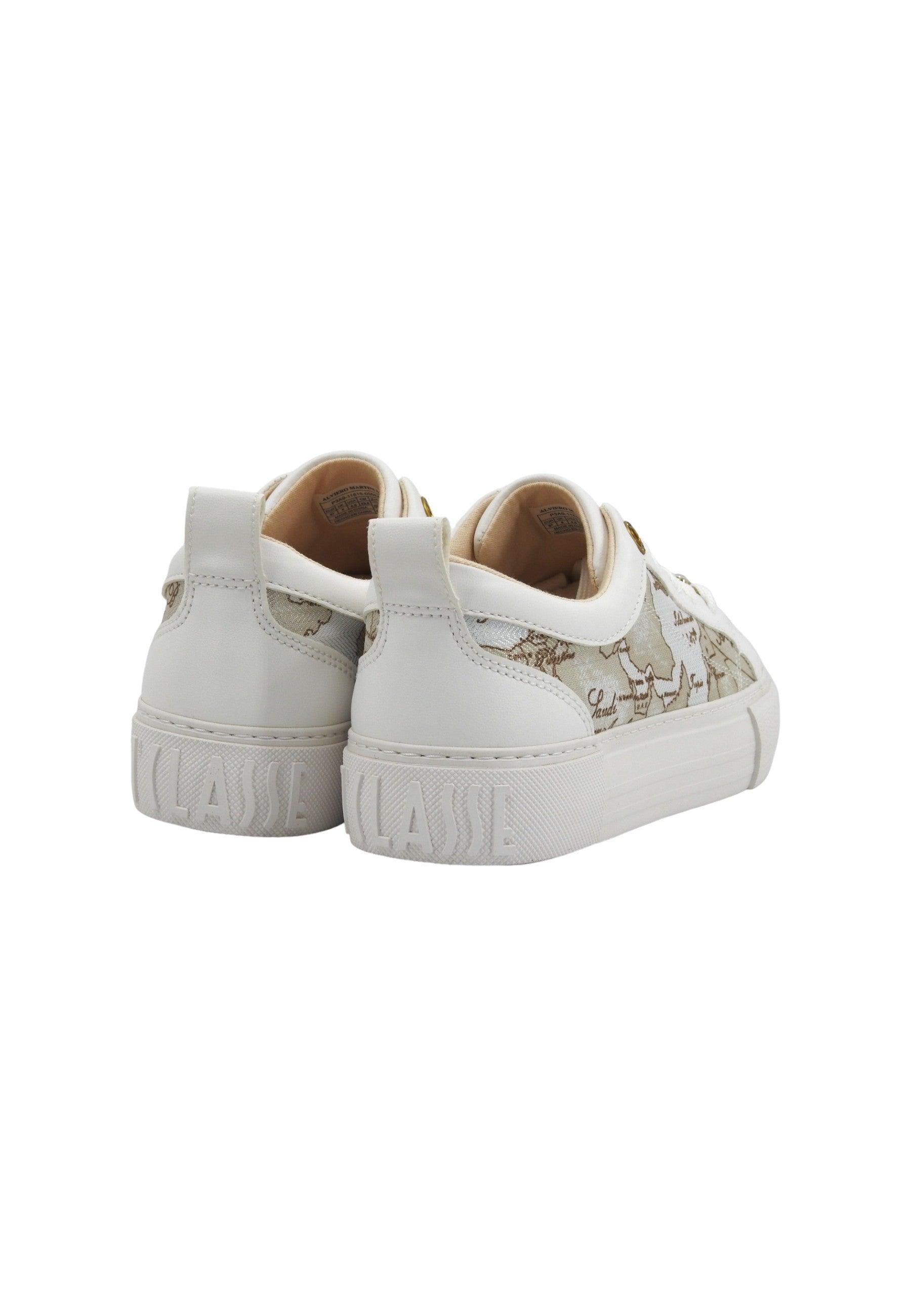 ALVIERO MARTINI 1° CLASSE Sneaker Donna Bianco Geo Safari N1815-0558 - Sandrini Calzature e Abbigliamento