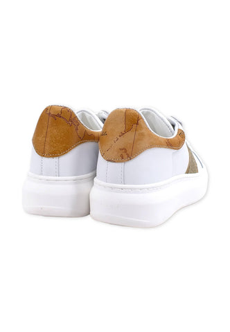 ALVIERO MARTINI 1° CLASSE Sneaker Donna Geo Glitter White N0439-578L - Sandrini Calzature e Abbigliamento