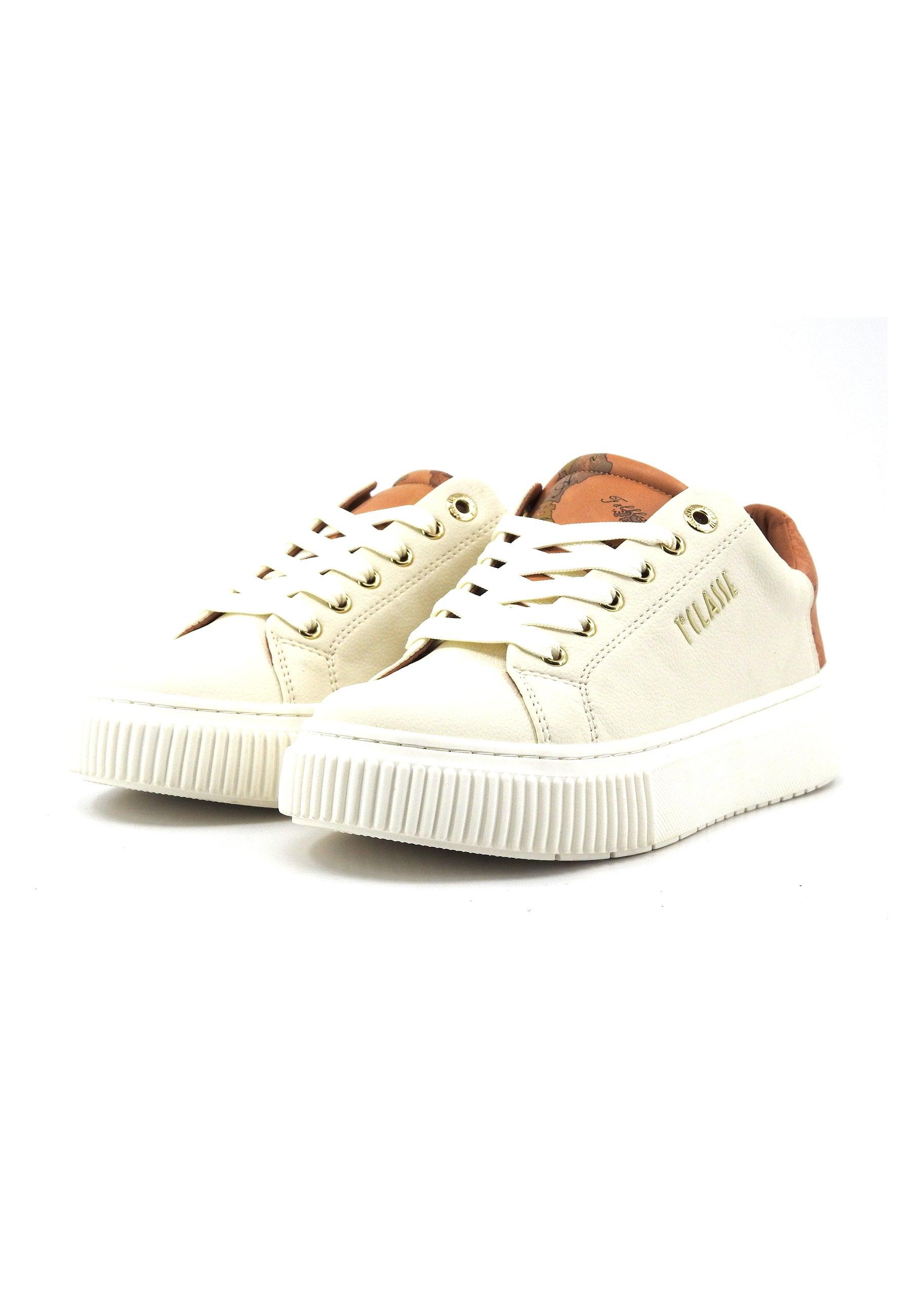 ALVIERO MARTINI 1° CLASSE Sneaker Donna Ivory Geo Beige N1677-0193 - Sandrini Calzature e Abbigliamento