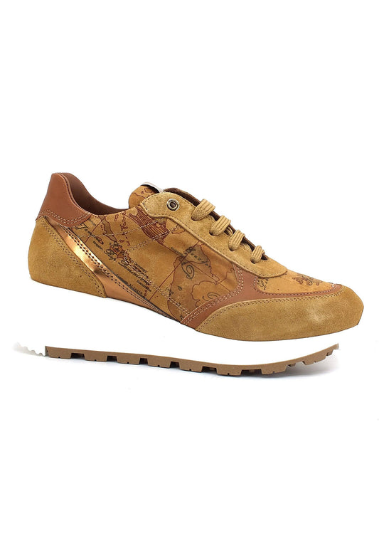 ALVIERO MARTINI 1° CLASSE Sneaker Donna Marrone Amber Geo N1355-1504 - Sandrini Calzature e Abbigliamento