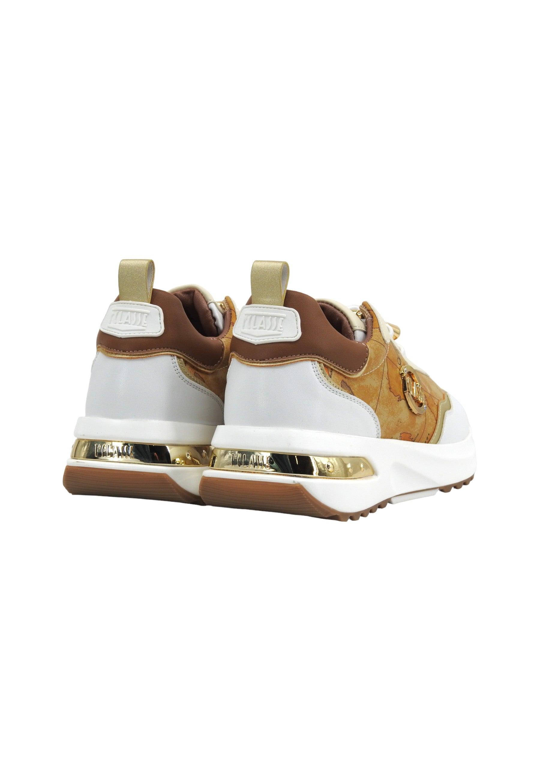 Scopri ALVIERO MARTINI 1° CLASSE Sneaker Donna Natural Bianco