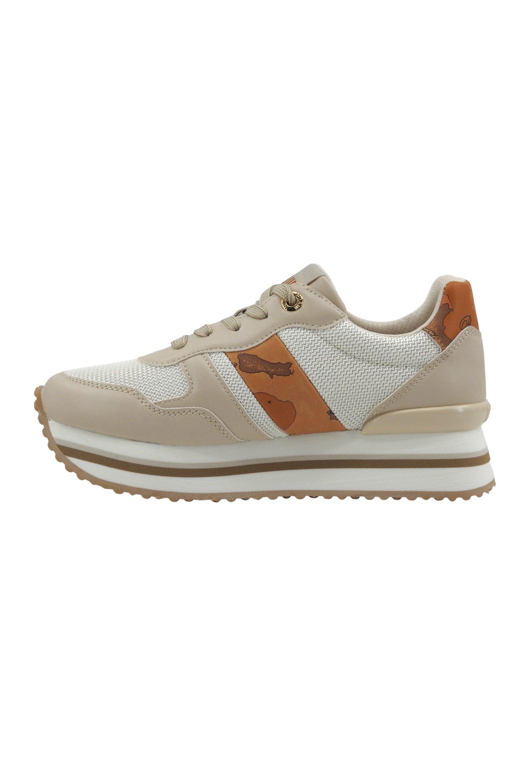 ALVIERO MARTINI 1° CLASSE Sneaker Donna Sabbia Geo Beige N1832-0208 - Sandrini Calzature e Abbigliamento