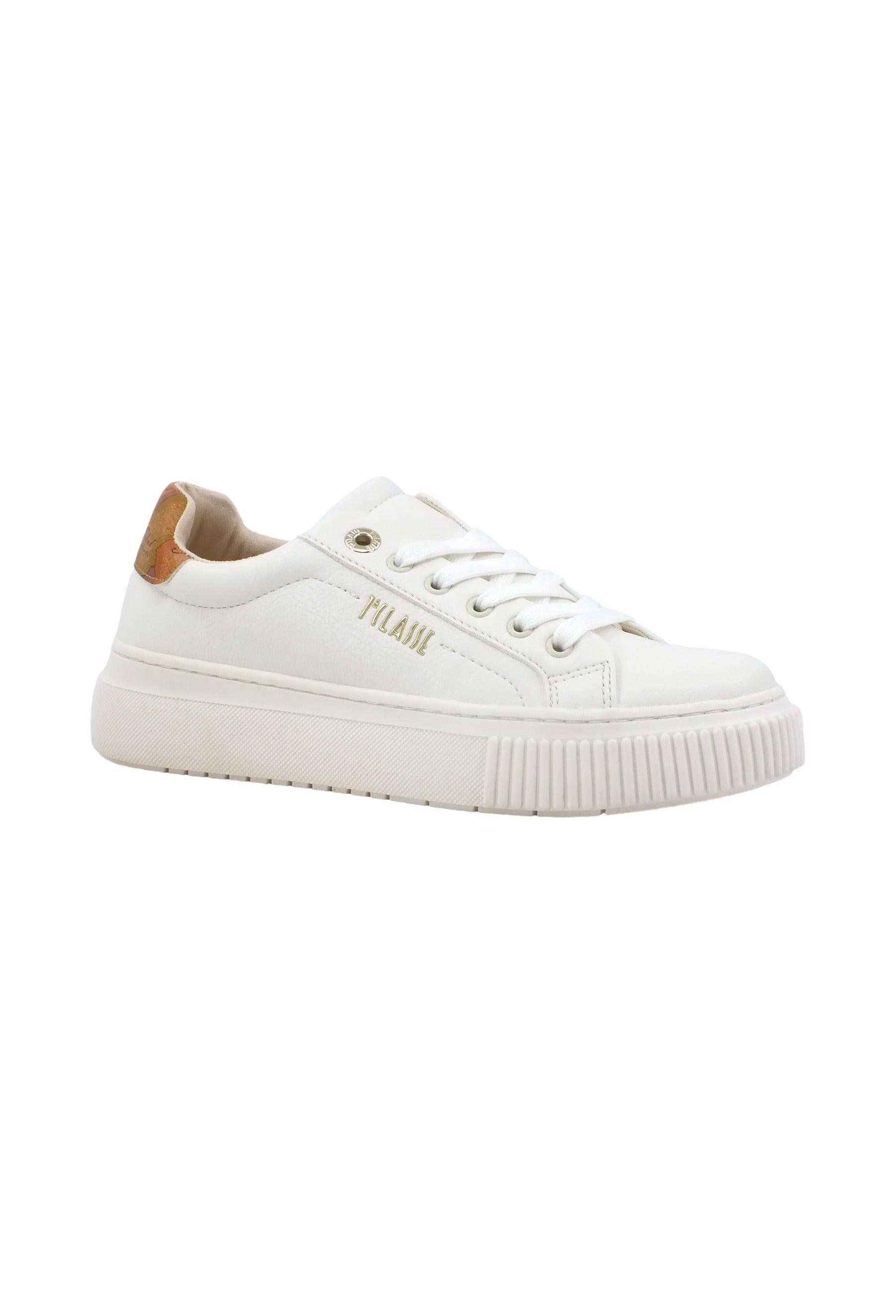 ALVIERO MARTINI 1° CLASSE Sneaker Donna White Beige Geo N1510-0289 - Sandrini Calzature e Abbigliamento