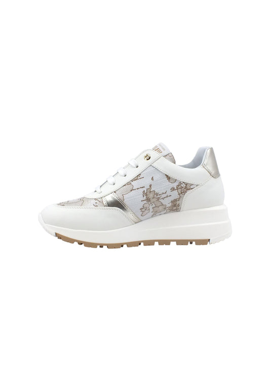ALVIERO MARTINI 1° CLASSE Sneaker Donna White Safari N1589-1611 - Sandrini Calzature e Abbigliamento