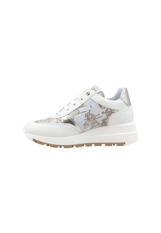 ALVIERO MARTINI 1° CLASSE Sneaker Donna White Safari N1589-1611 - Sandrini Calzature e Abbigliamento