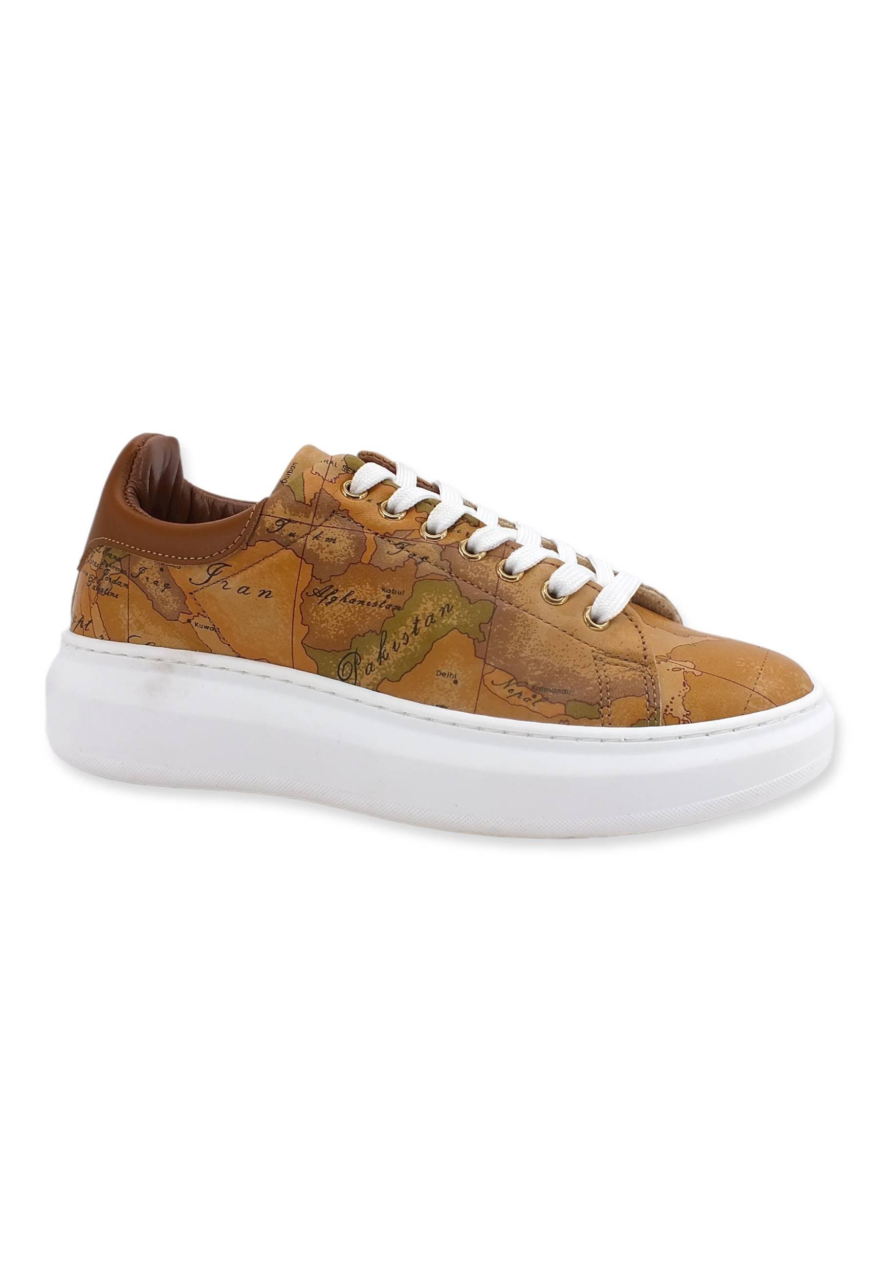 ALVIERO MARTINI 1° CLASSE Sneaker Geo Beige Natural Z0412-391E - Sandrini Calzature e Abbigliamento