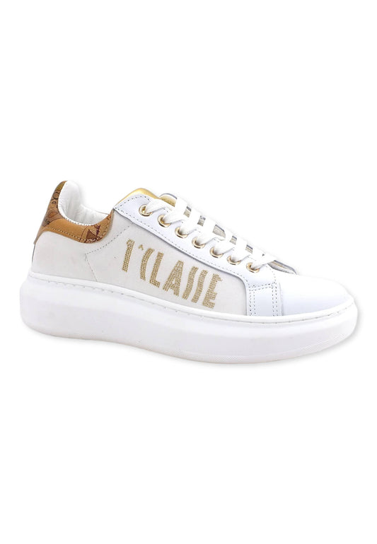 ALVIERO MARTINI 1° CLASSE Sneaker Geo Donna White N0438-578P - Sandrini Calzature e Abbigliamento